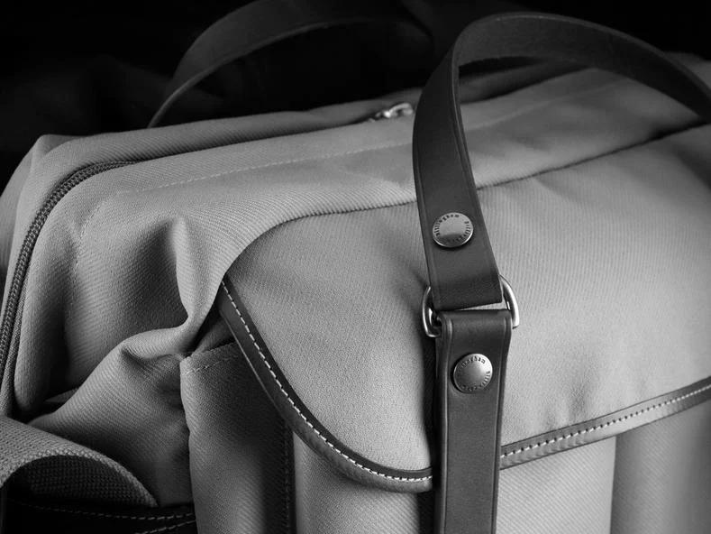 Billingham 207 Camera Bag - Black FibreNyte / Black Leather-Camera Bags-Kudos Cameras