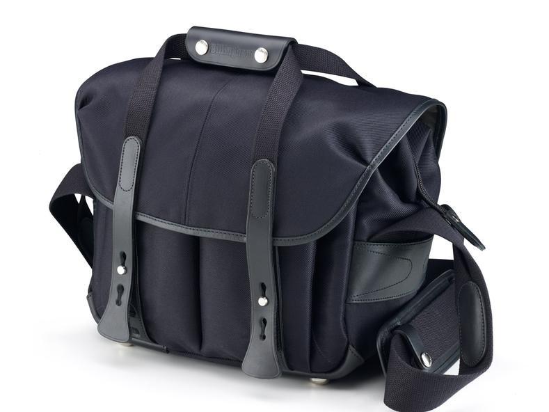Billingham 207 Camera Bag - Black FibreNyte / Black Leather-Camera Bags-Kudos Cameras