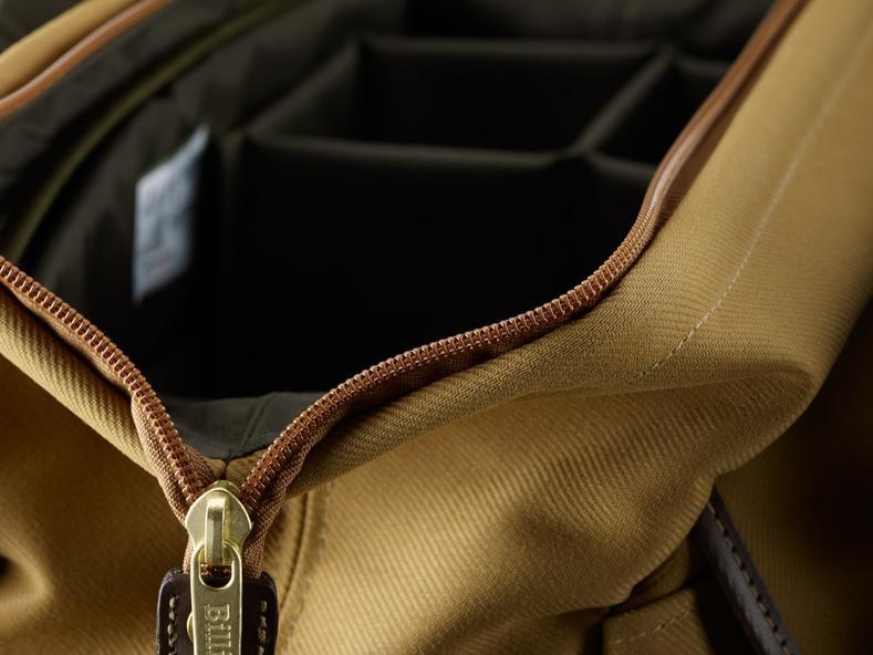 Billingham 207 Camera Bag - Khaki FibreNyte / Chocolate Leather-Camera Bags-Billingham