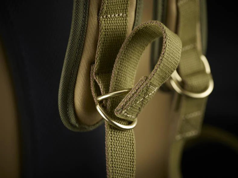 Billingham 25 Rucksack Camera Bag - Khaki Canvas / Tan Leather-Camera Backpacks-Kudos Cameras