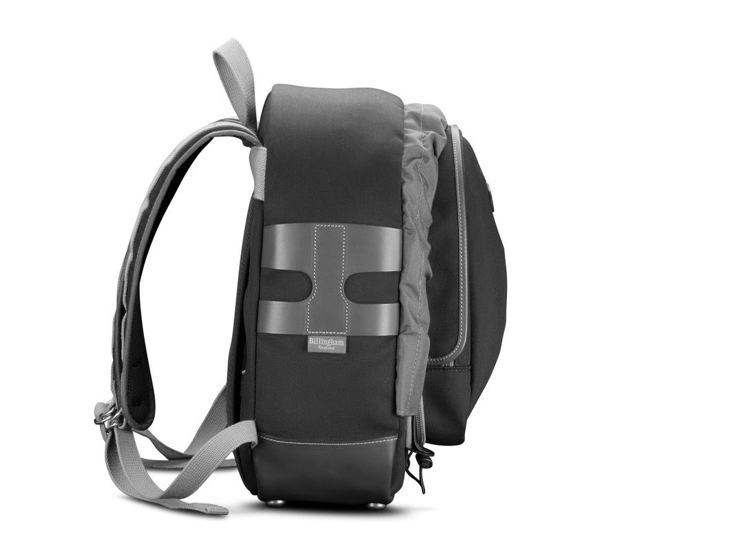 Billingham 25 Rucksack Camera Bag - Sage FibreNyte / Chocolate Leather-Camera Backpacks-Billingham