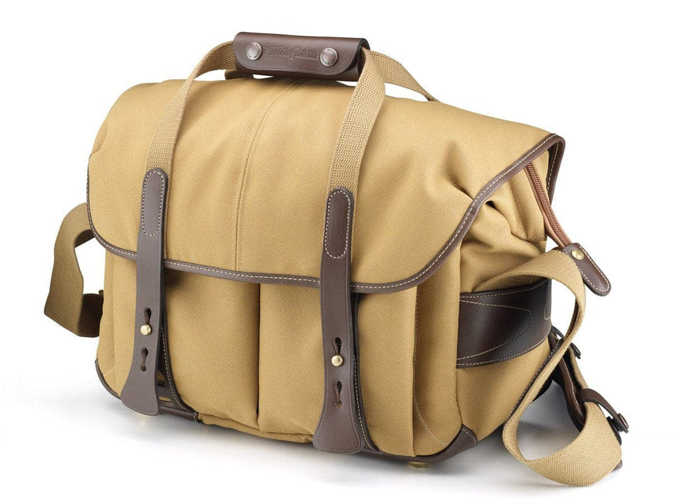 Billingham 307 Camera Bag - Khaki FibreNyte / Chocolate Leather-Camera Bags-Kudos Cameras