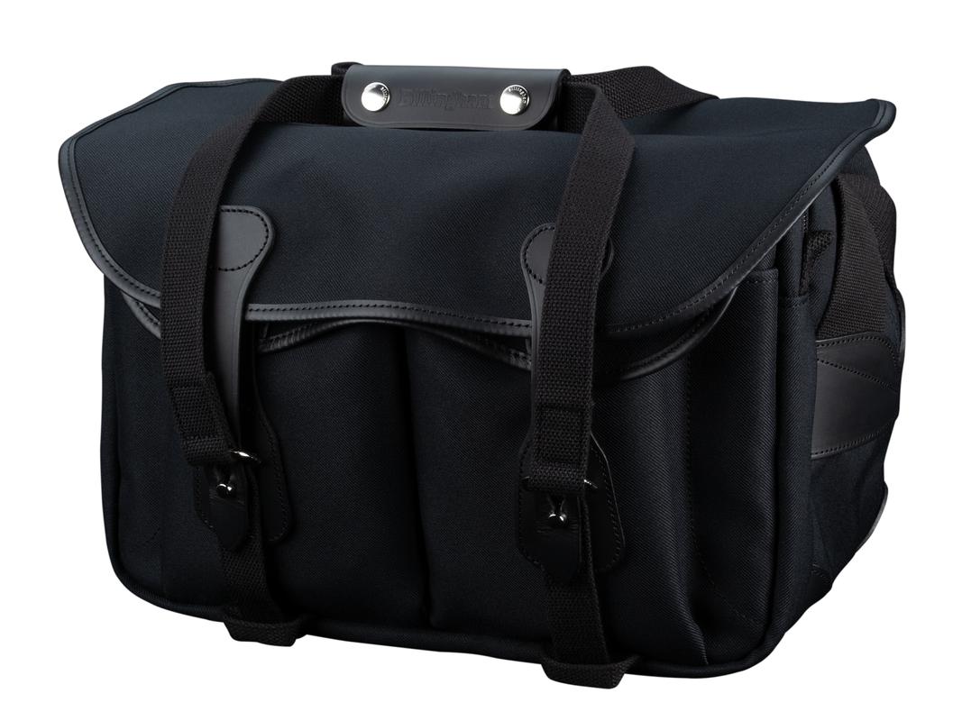 Billingham 335 MKII Camera Bag - Black FibreNyte / Black Leather-Camera Bags-Kudos Cameras