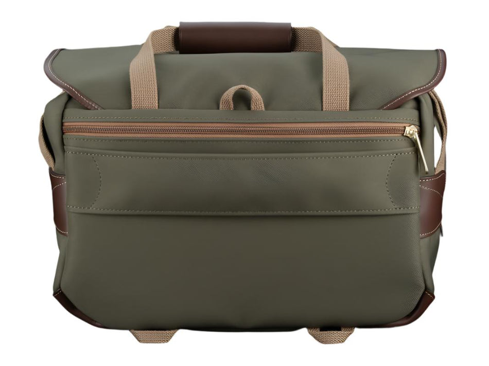 Billingham 335 MKII Camera Bag - Sage FibreNyte / Chocolate Leather-Camera Bags-Kudos Cameras