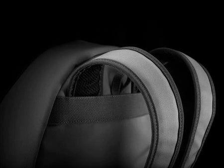 Billingham 35 Rucksack Camera Bag - Black Canvas / Tan Leather-Camera Backpacks-Billingham