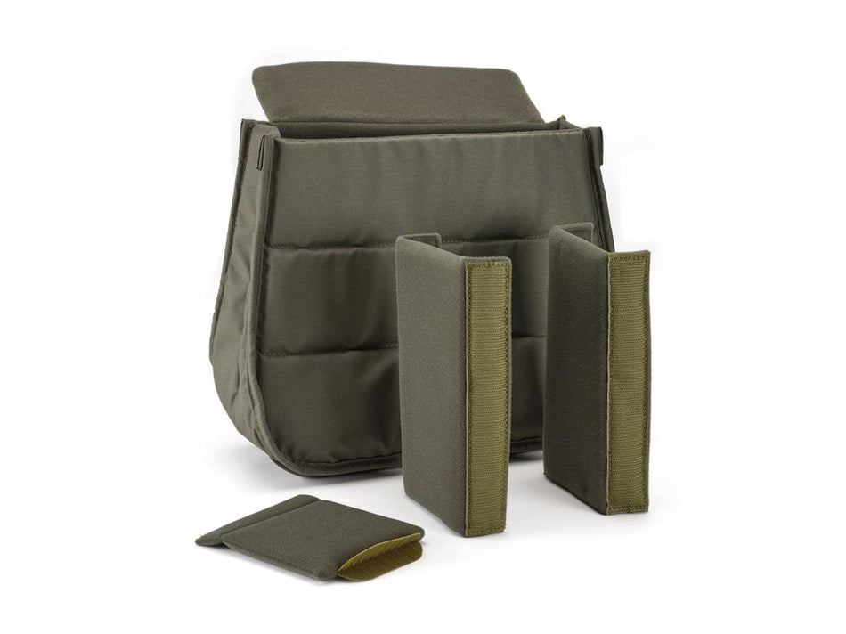 Billingham 35 Rucksack Camera Bag - Sage FibreNyte / Chocolate Leather-Camera Backpacks-Kudos Cameras