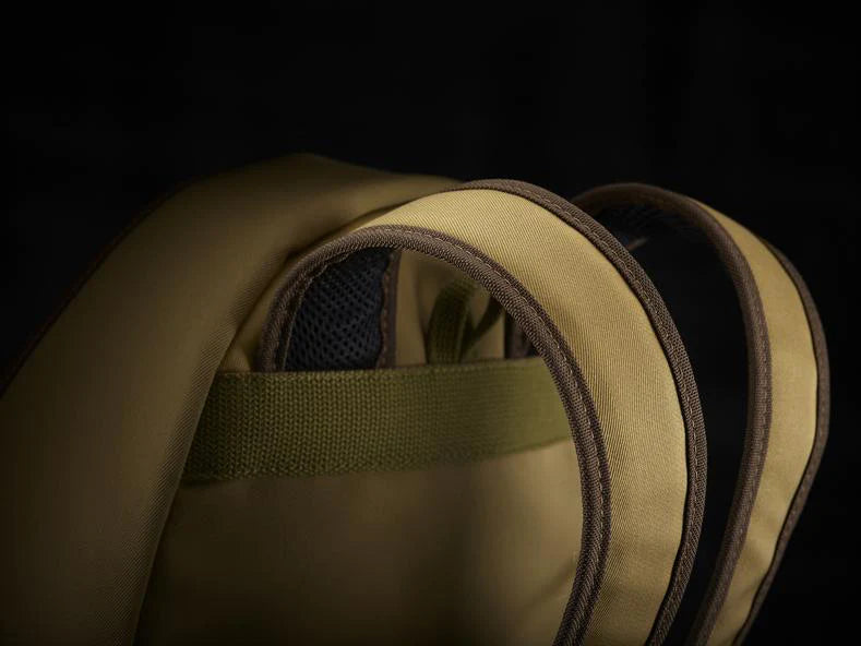 Billingham 35 Rucksack Camera Bag - Khaki Canvas / Tan Leather-Camera Backpacks-Kudos Cameras