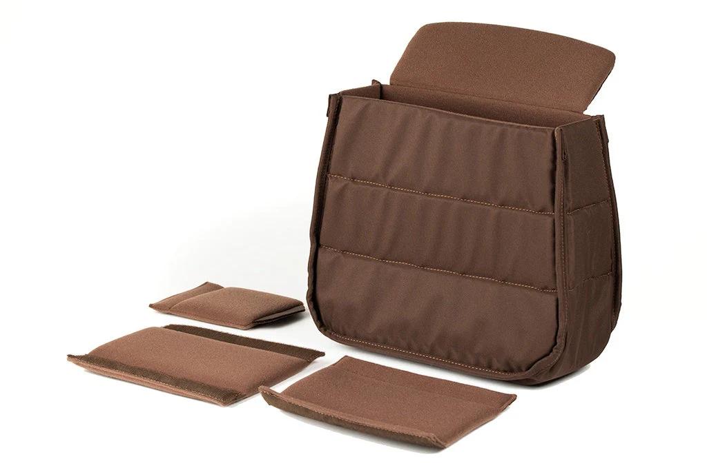 Billingham 35 Rucksack Camera Bag - Navy FibreNyte / Chocolate Leather-Camera Backpacks-Billingham