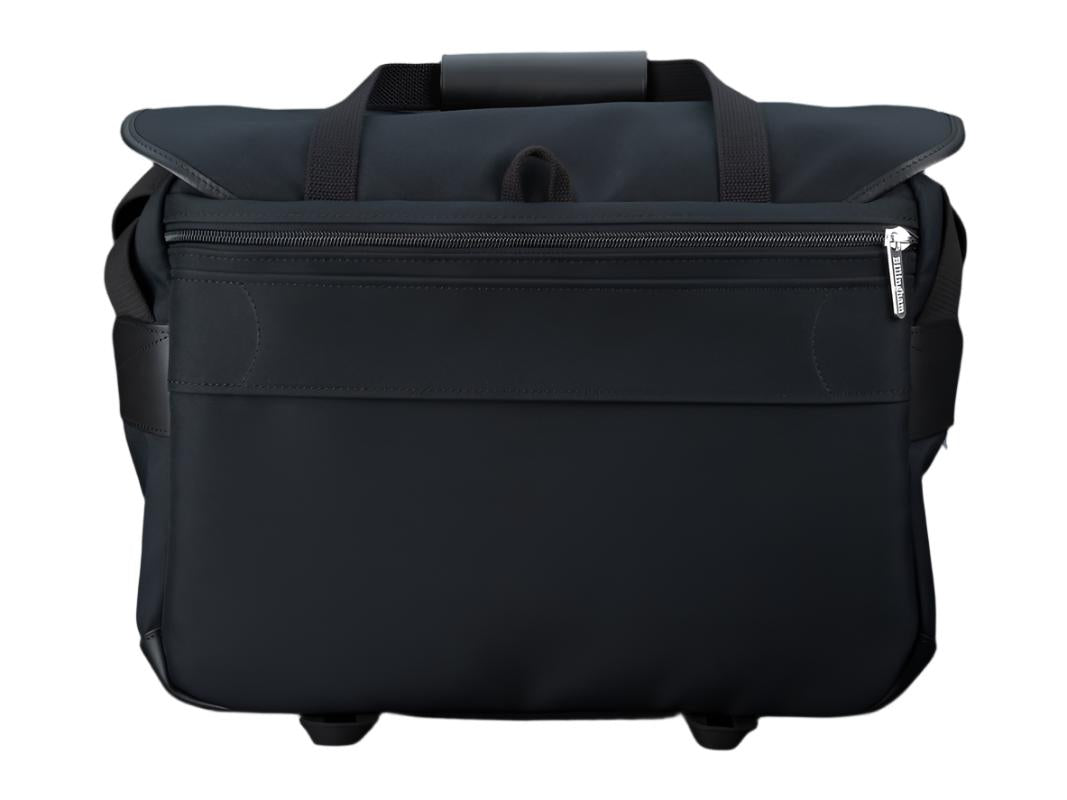 Billingham 445 MKII Camera Bag - Black FibreNyte / Black Leather-Camera Bags-Billingham