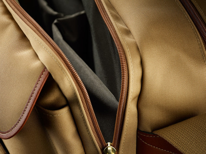 Billingham 555 MKII Camera Bag - Khaki Canvas / Tan Leather-Camera Bags-Kudos Cameras