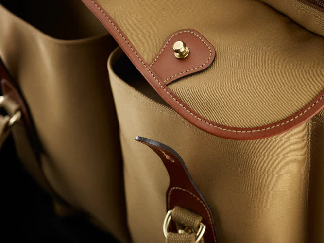 Billingham 555 MKII Camera Bag - Khaki Canvas / Tan Leather-Camera Bags-Kudos Cameras