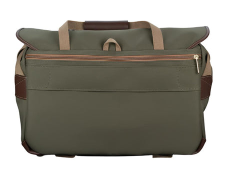 Billingham 555 MKII Camera Bag - Sage FibreNyte / Chocolate Leather-Camera Bags-Kudos Cameras