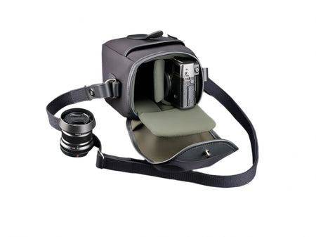 Billingham 72 Camera Bag - Sage FibreNyte / Black Leather-Camera Bags-Kudos Cameras