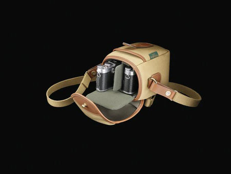 Billingham 72 Camera Bag - Khaki Canvas / Tan Leather-Camera Bags-Kudos Cameras