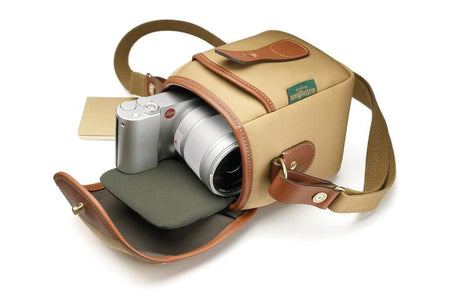Billingham 72 Camera Bag - Khaki Canvas / Tan Leather-Camera Bags-Kudos Cameras