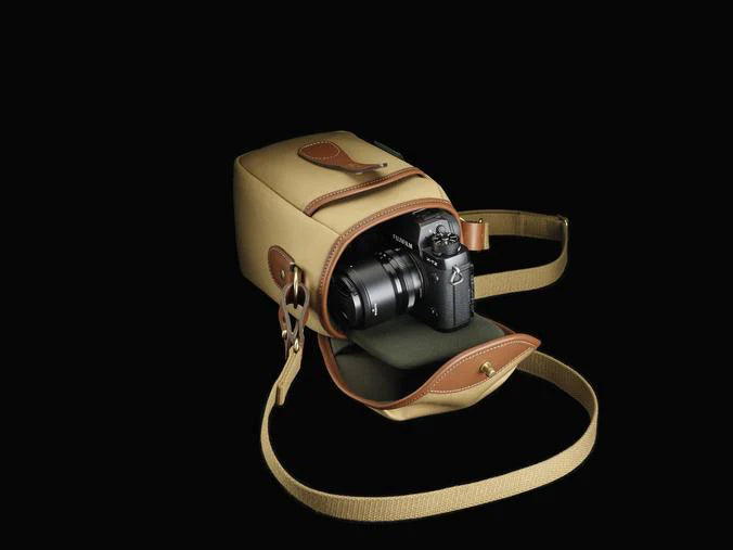 Billingham 72 Camera Bag - Khaki Canvas / Tan Leather-Camera Bags-Kudos Cameras