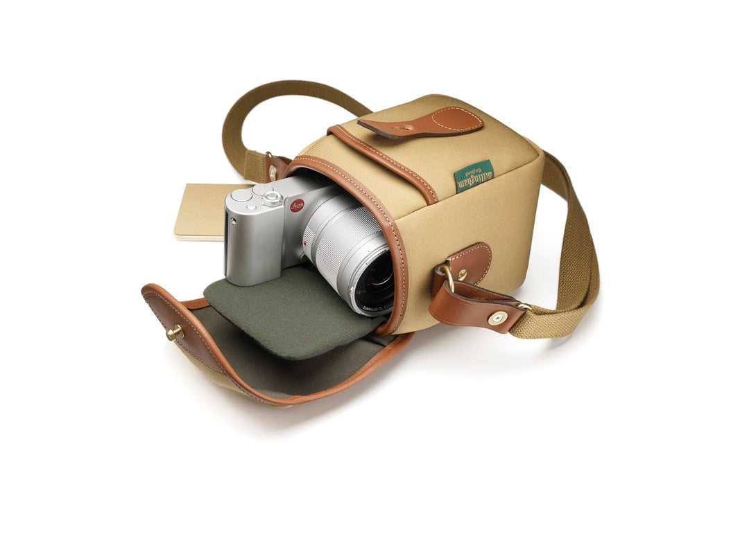 Billingham 72 Camera Bag - Khaki Canvas / Tan Leather-Camera Bags-Billingham