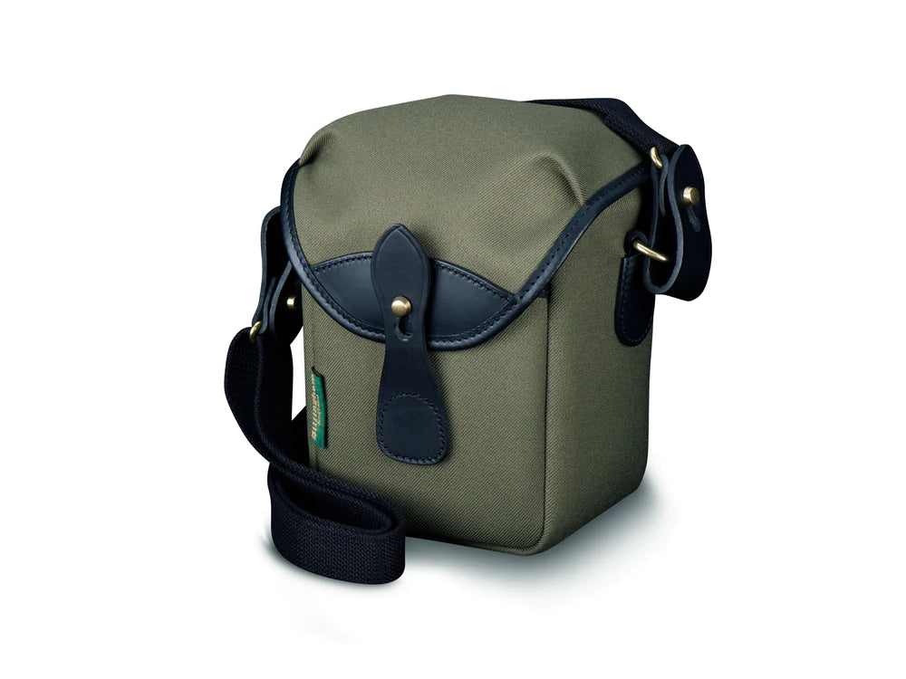 Billingham 72 Camera Bag - Sage FibreNyte / Black Leather-Camera Bags-Kudos Cameras