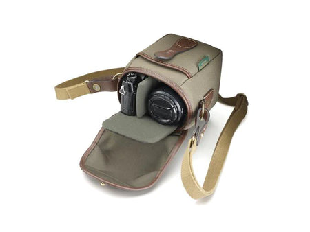 Billingham 72 Camera Bag - Sage FibreNyte / Chocolate Leather-Camera Bags-Kudos Cameras