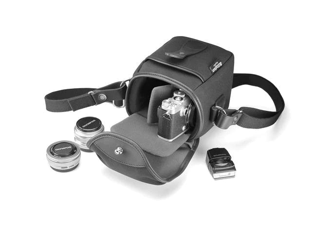 Billingham 72 Camera Bag - Sage FibreNyte / Chocolate Leather-Camera Bags-Billingham