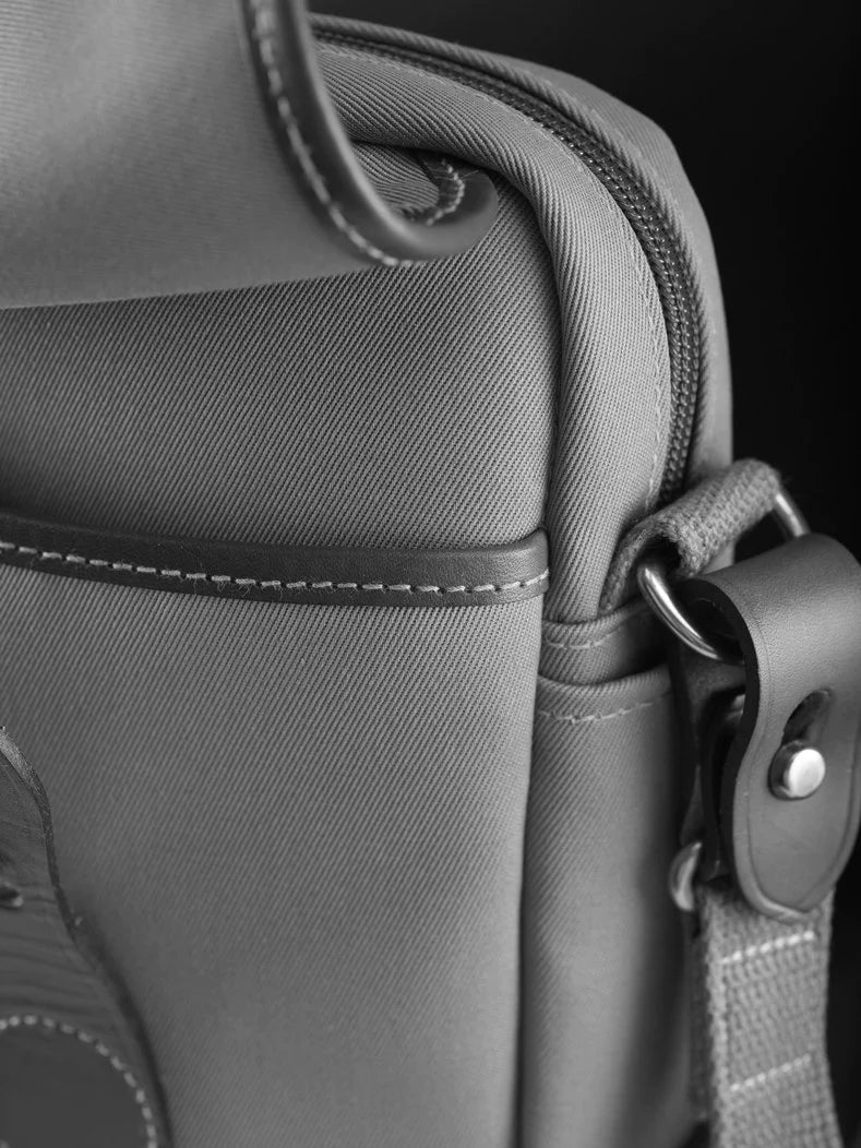 Billingham Airline Stowaway Camera Bag - Black Canvas / Black Leather-Camera Bags-Kudos Cameras