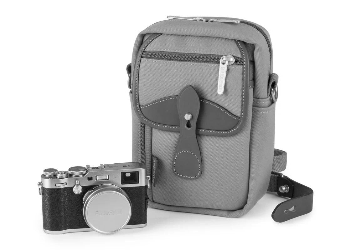 Billingham Airline Stowaway Camera Bag - Sage FibreNyte / Chocolate Leather-Camera Bags-Kudos Cameras