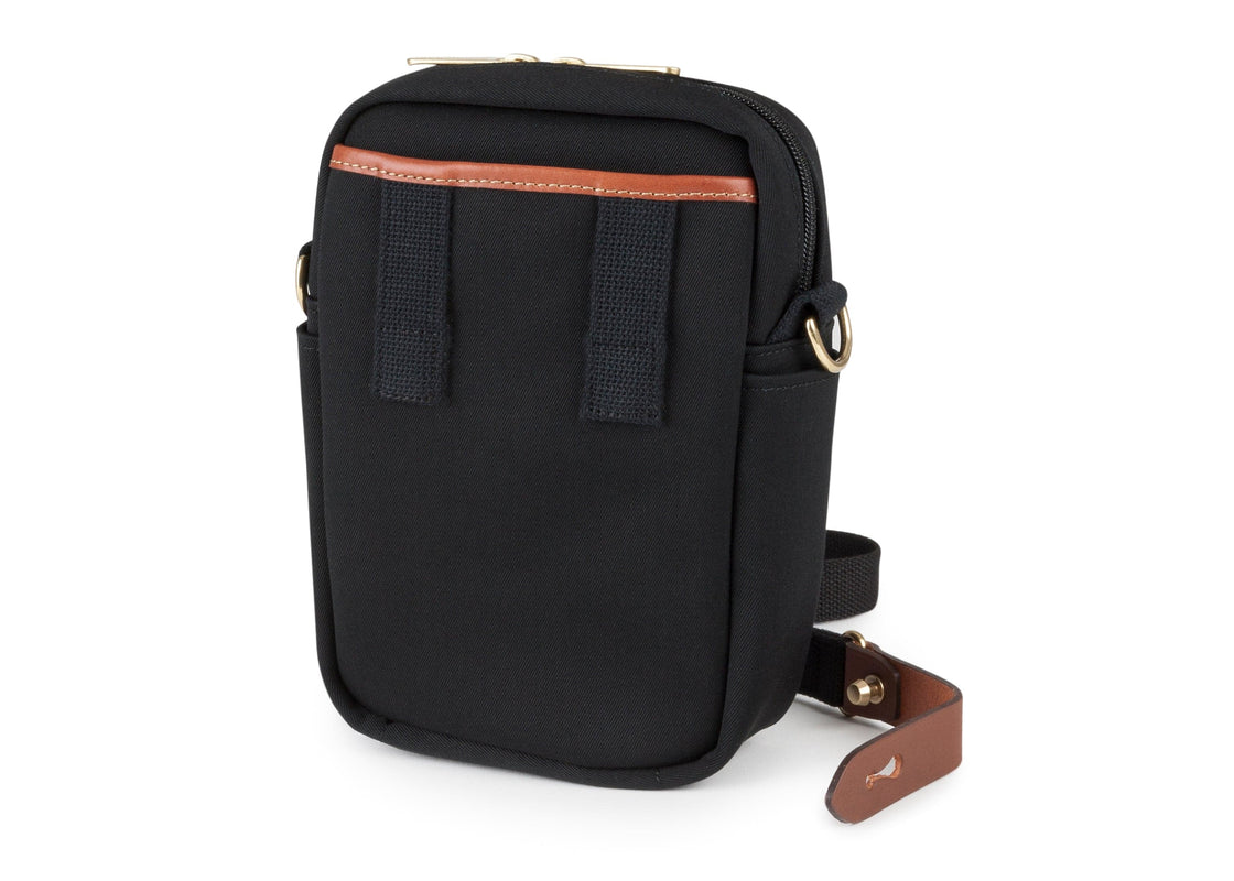 Billingham Airline Stowaway Camera Bag - Black Canvas / Tan Leather-Camera Bags-Billingham