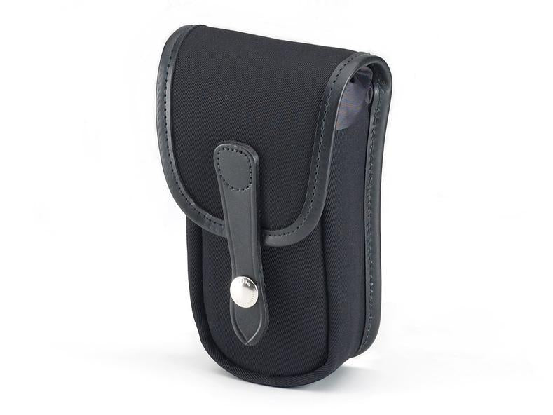 Billingham AVEA 3 End Pocket Pouch - Black Canvas / Black Leather-Camera Bag Pockets-Kudos Cameras