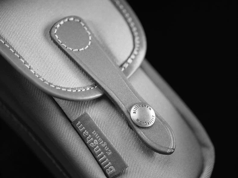 Billingham AVEA 3 End Pocket Pouch - Black FibreNyte / Tan Leather-Camera Bag Pockets-Billingham