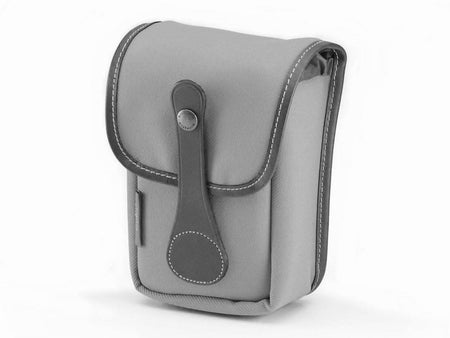 Billingham AVEA 5 End Pocket Pouch - Grey Canvas / Black Leather-Camera Bag Pockets-Kudos Cameras