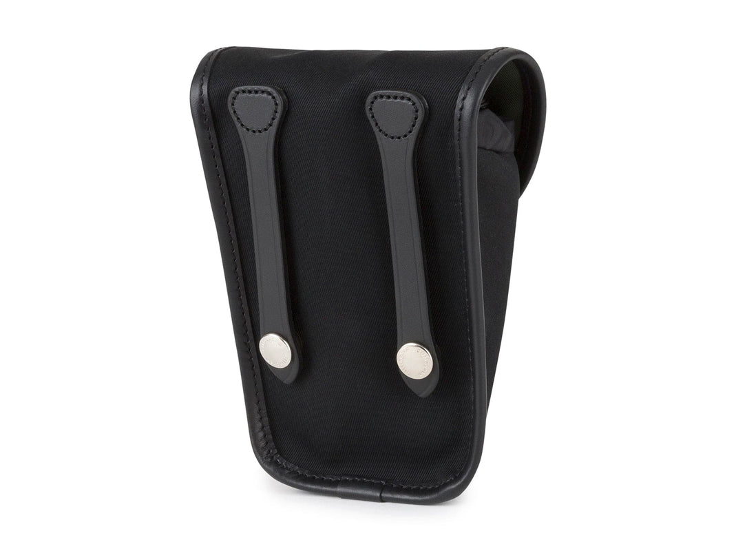 Billingham AVEA 7 End Pocket Pouch - Black Canvas / Black Leather-Camera Bag Pockets-Kudos Cameras