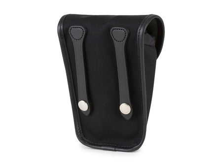 Billingham AVEA 7 End Pocket Pouch - Black Canvas / Black Leather-Camera Bag Pockets-Kudos Cameras