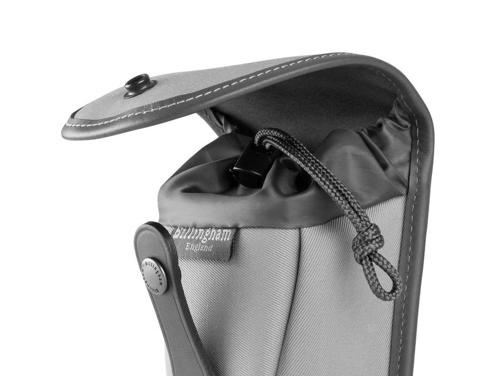 Billingham AVEA 7 End Pocket Pouch - Black Canvas / Tan Leather-Camera Bag Pockets-Kudos Cameras