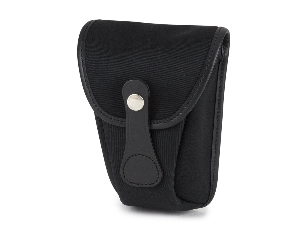 Billingham AVEA 7 End Pocket Pouch - Black Canvas / Black Leather-Camera Bag Pockets-Kudos Cameras