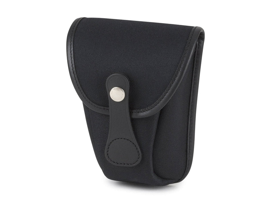 Billingham AVEA 7 End Pocket Pouch - Black FibreNyte / Black Leather-Camera Bag Pockets-Billingham