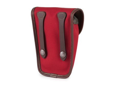 Billingham AVEA 7 End Pocket Pouch - Burgundy Canvas / Chocolate Leather-Camera Bag Pockets-Kudos Cameras