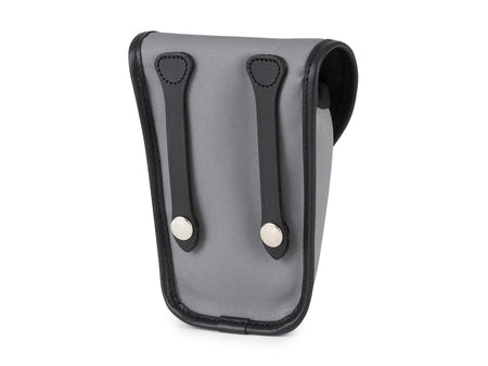 Billingham AVEA 7 End Pocket Pouch - Grey Canvas / Black Leather-Camera Bag Pockets-Kudos Cameras