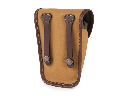 Billingham AVEA 7 End Pocket Pouch - Khaki FibreNyte / Chocolate Leather-Camera Bag Pockets-Kudos Cameras