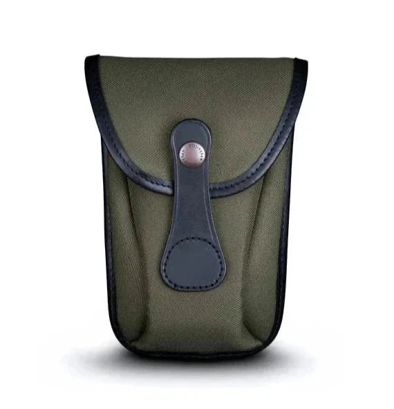 Billingham AVEA 7 End Pocket Pouch - Sage FibreNyte / Black Leather-Camera Bag Pockets-Billingham
