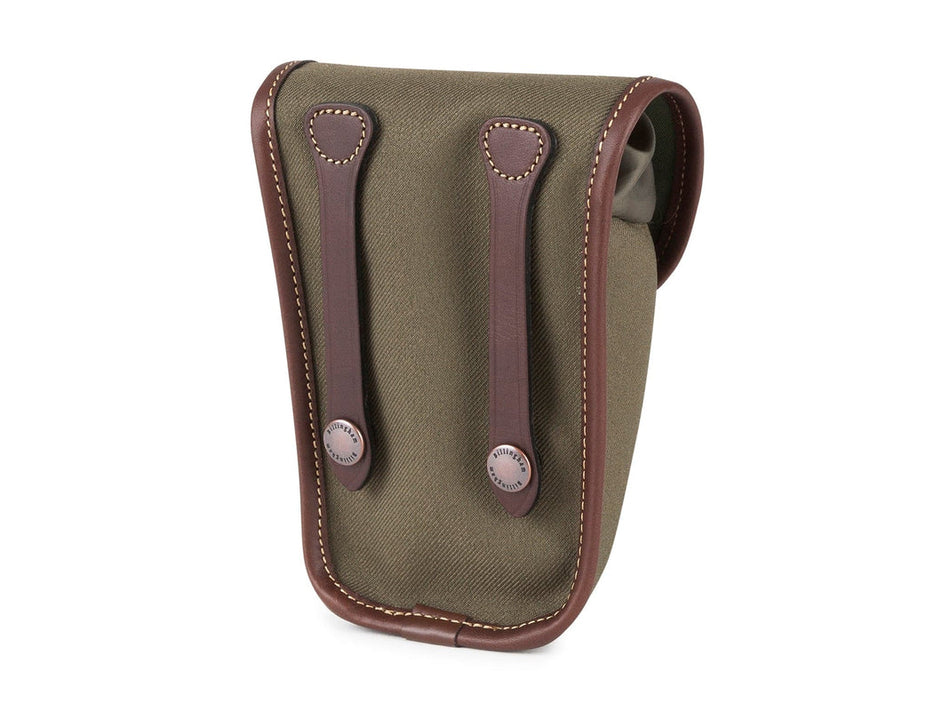 Billingham AVEA 7 End Pocket Pouch - Sage FibreNyte / Chocolate Leather-Camera Bag Pockets-Billingham