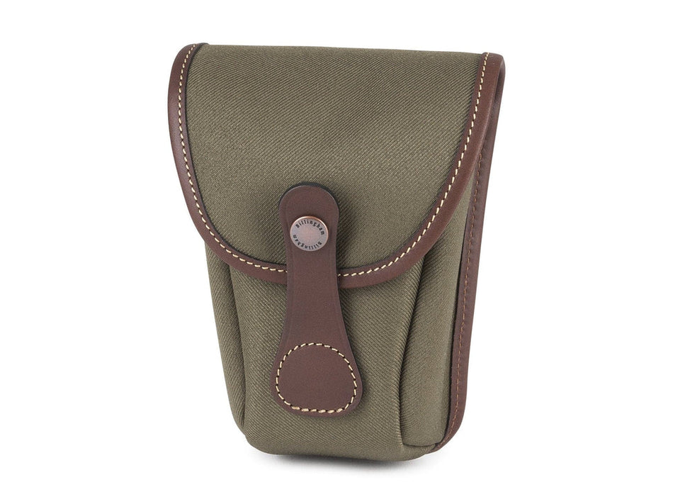 Billingham AVEA 7 End Pocket Pouch - Sage FibreNyte / Chocolate Leather-Camera Bag Pockets-Billingham