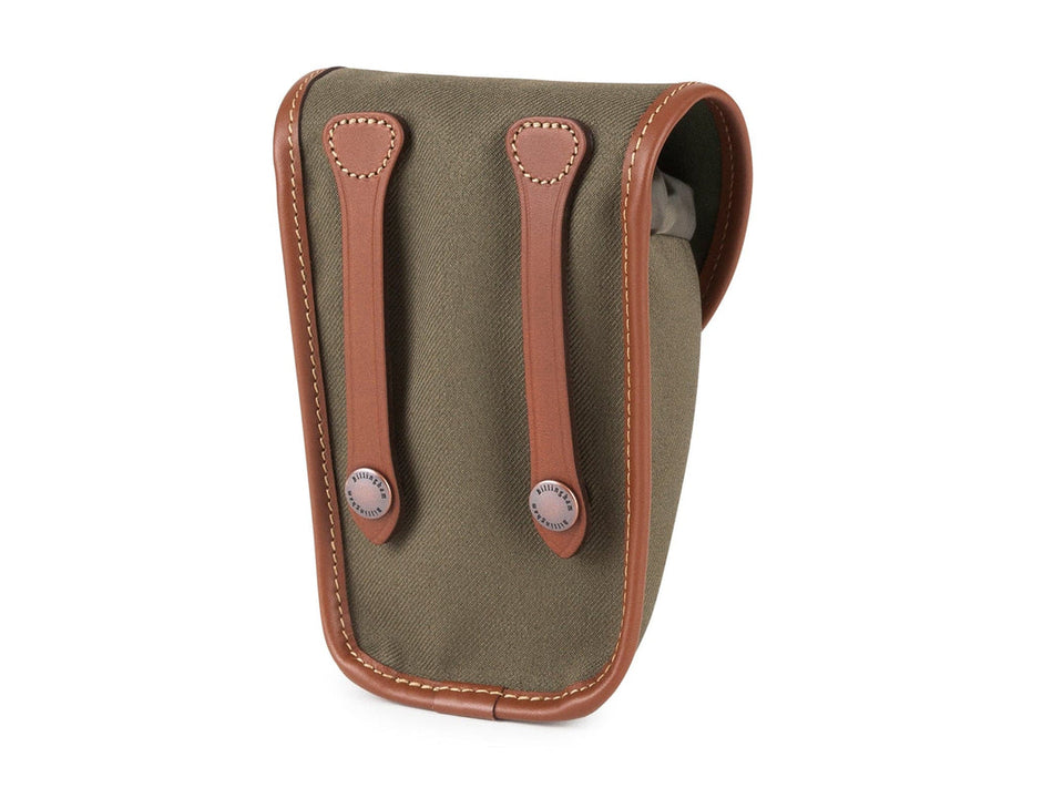 Billingham AVEA 7 End Pocket Pouch - Sage FibreNyte / Tan Leather-Camera Bag Pockets-Billingham
