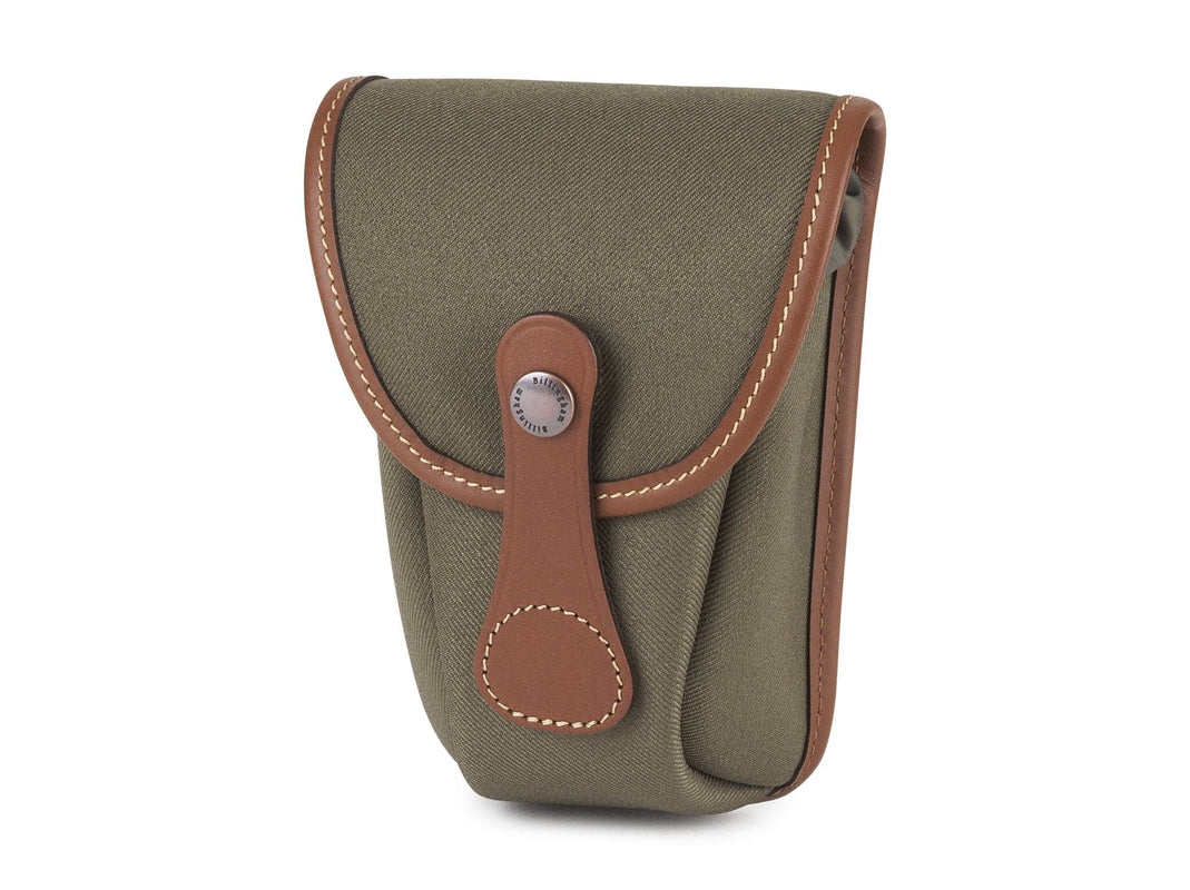 Billingham AVEA 7 End Pocket Pouch - Sage FibreNyte / Tan Leather-Camera Bag Pockets-Billingham
