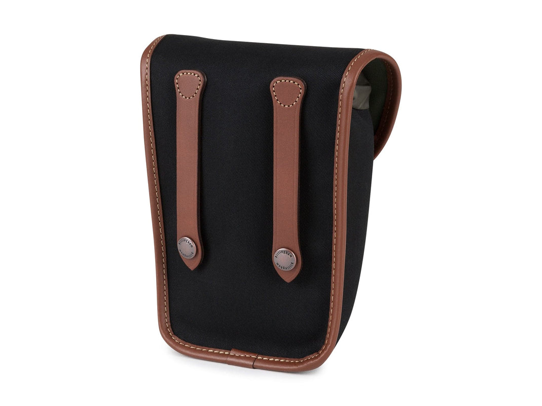 Billingham AVEA 8 End Pocket Pouch - Black Canvas / Tan Leather-Camera Bag Pockets-Kudos Cameras