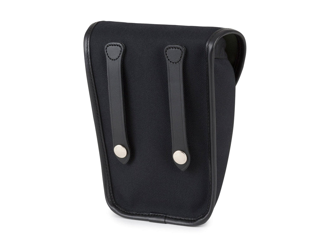 Billingham AVEA 8 End Pocket Pouch - Black FibreNyte / Black Leather-Camera Bag Pockets-Billingham