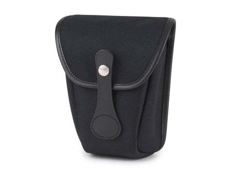 Billingham AVEA 8 End Pocket Pouch - Black FibreNyte / Black Leather-Camera Bag Pockets-Billingham