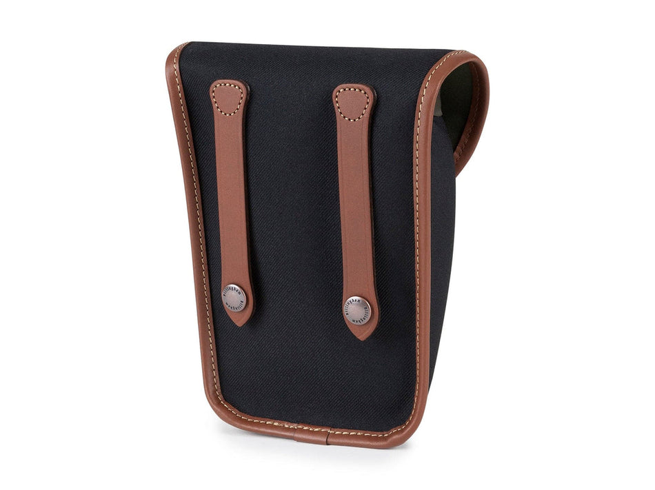 Billingham AVEA 8 End Pocket Pouch - Black FibreNyte / Tan Leather-Camera Bag Pockets-Kudos Cameras