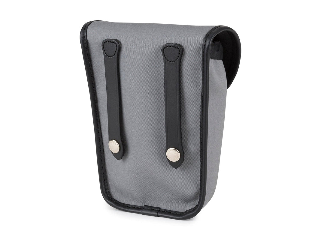 Billingham AVEA 8 End Pocket Pouch - Grey Canvas / Black Leather-Camera Bag Pockets-Kudos Cameras