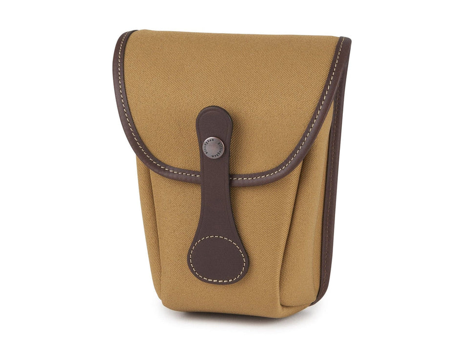 Billingham AVEA 8 End Pocket Pouch - Khaki FibreNyte / Chocolate Leather-Camera Bag Pockets-Billingham
