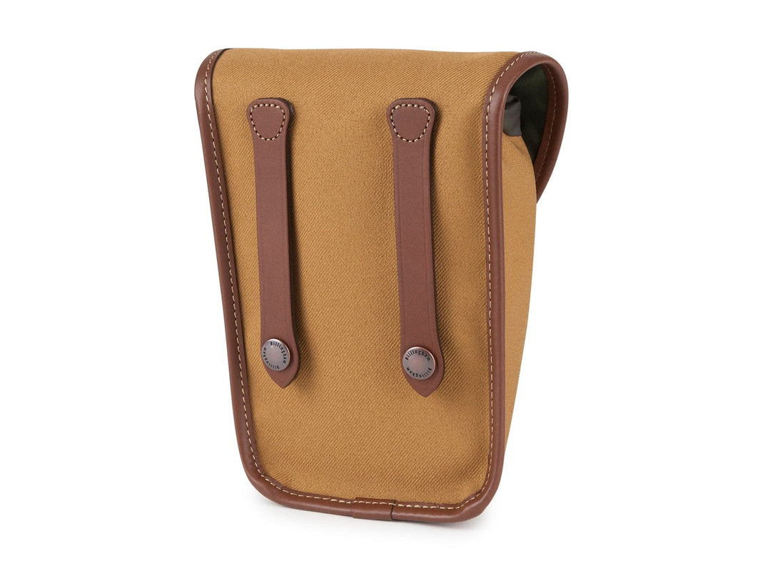 Billingham AVEA 8 End Pocket Pouch - Khaki FibreNyte / Tan Leather-Camera Bag Pockets-Kudos Cameras
